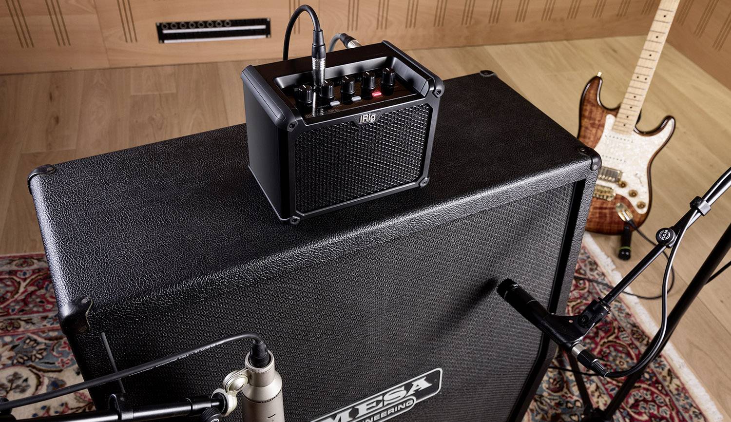 IK Multimedia iRig Micro Amp E-Gitarrenverstärker Schwarz
