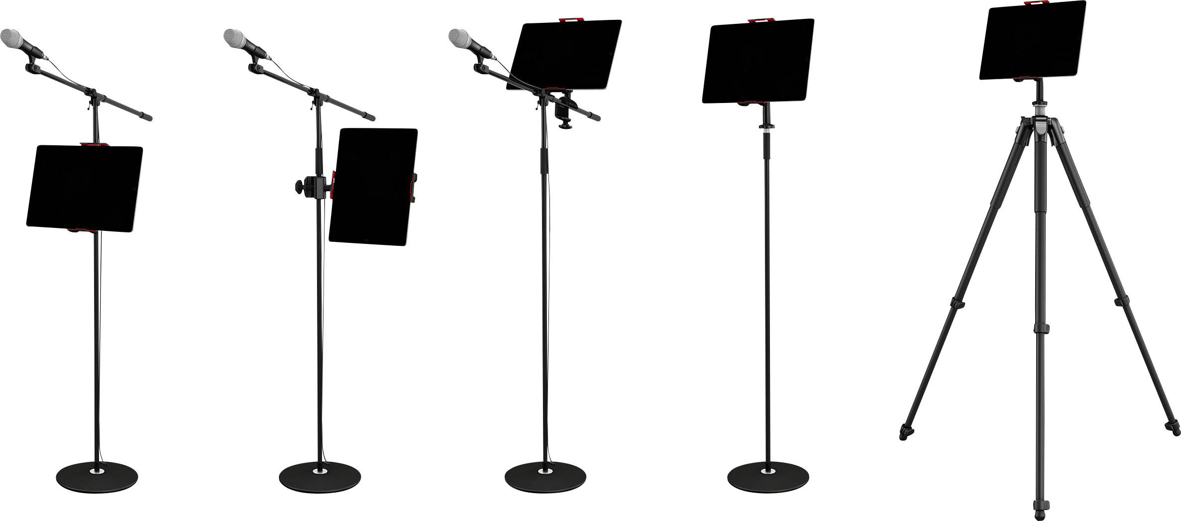 IK Multimedia iKlip 3 Deluxe Tablethalter Außengewinde: 1/4"