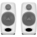 IK Multimedia iLoud Micro White Special Edition Aktiver Monitor-Lautsprecher 7.6cm 3 Zoll 50W 1 Paar