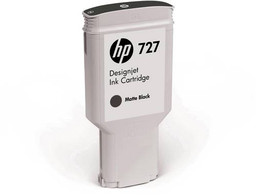 HP Tintenpatrone 727 Original Matt Schwarz 300ml C1Q12A 1St.
