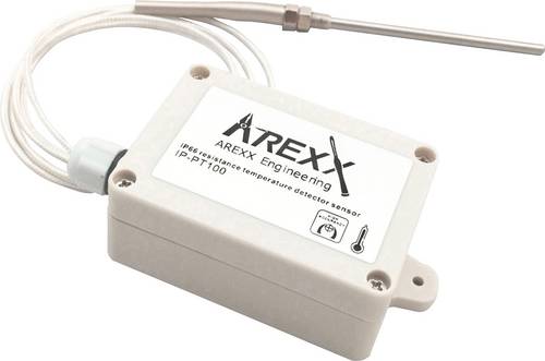 Arexx IP-PT100 Temperatur-Messgerät -200 bis +400°C Fühler-Typ Pt100
