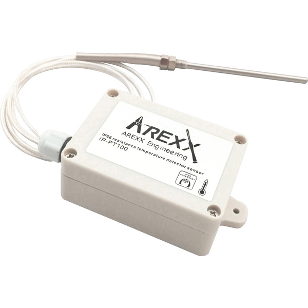 Arexx IP-PT100 Temperatur-Messgerät -200 bis +400°C Fühler-Typ Pt100