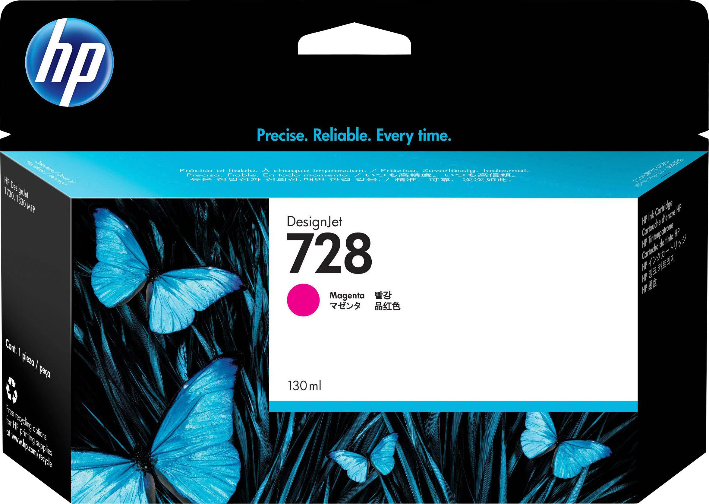 HP Druckerpatrone 728 Original Magenta 130 ml F9J66A 1 St.