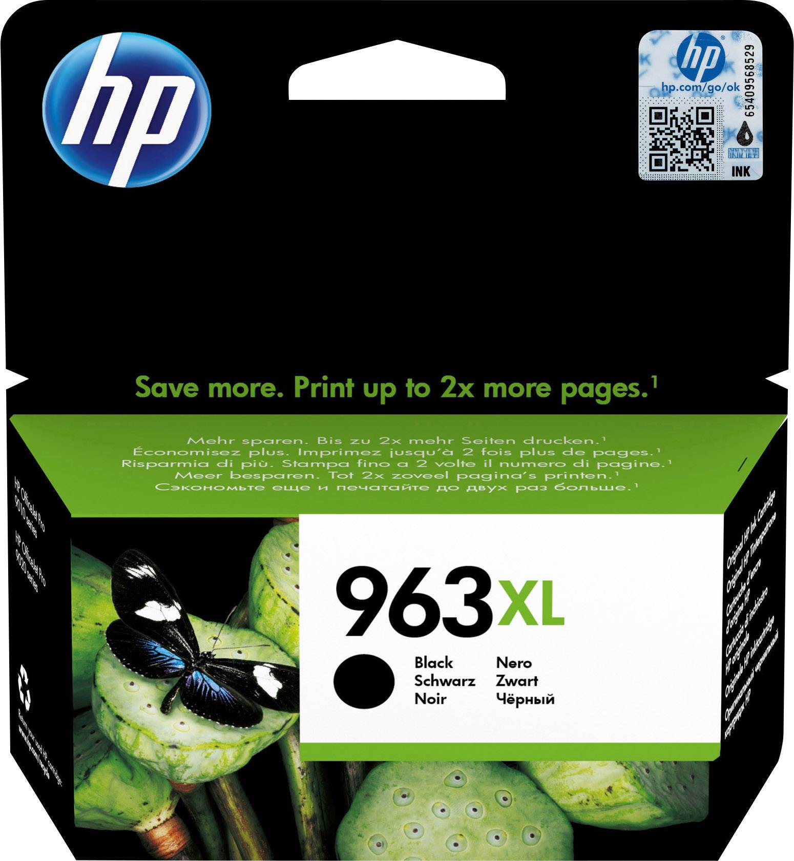 HP Tintenpatrone 963XL/3JA30AE sw