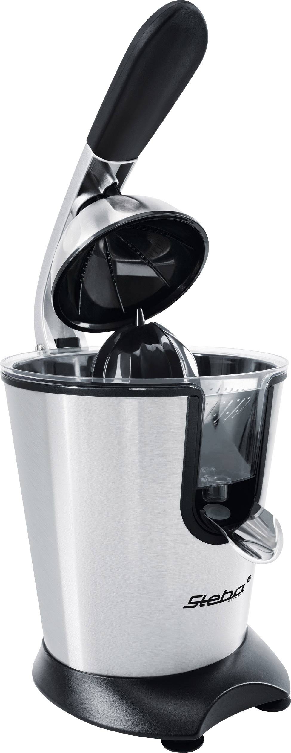 Steba Zitruspresse ZP 2 160 W mit Standfuß Edelstahl, Stahl
