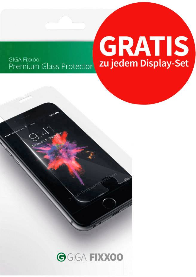 GIGA Fixxoo iPhone 8 Display schwarz