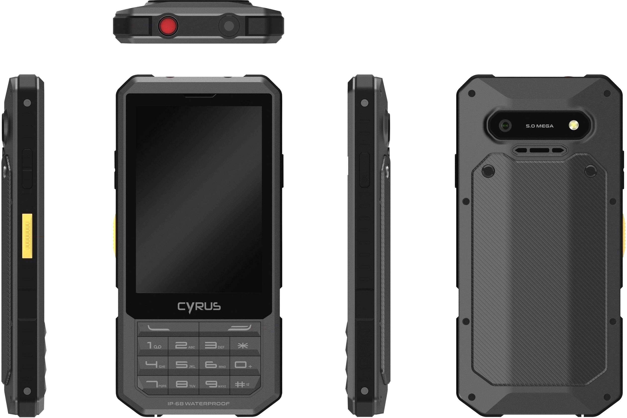 Cyrus CM17 Outdoor-Handy Schwarz