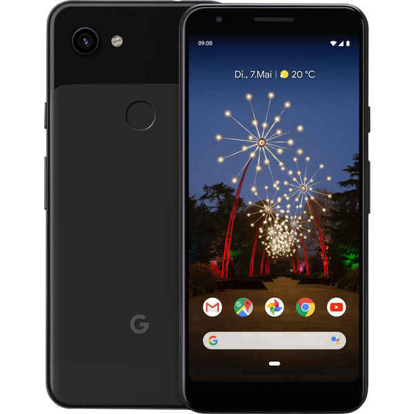 Google Pixel 3A Smartphone 64 GB 5.6 Zoll (14.2 cm) Dual-SIM Android™ 9.0 12.2 Megapixel Just Black