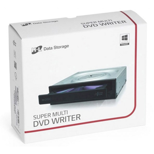 HL Data Storage GH24NSD6.ASAR10B DVD-Brenner Intern Retail SATA Schwarz