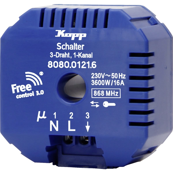 Free Control 3.0 Kopp Free Control 1-Kanal Empfänger Free Control 3.0 Kopp Free Control 1-Kanal Empfänger