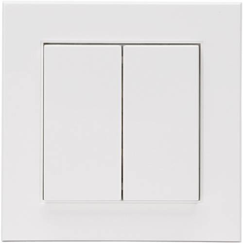 Free Control 3.0 Free Control 2-Kanal Wandschalter Reinweiß