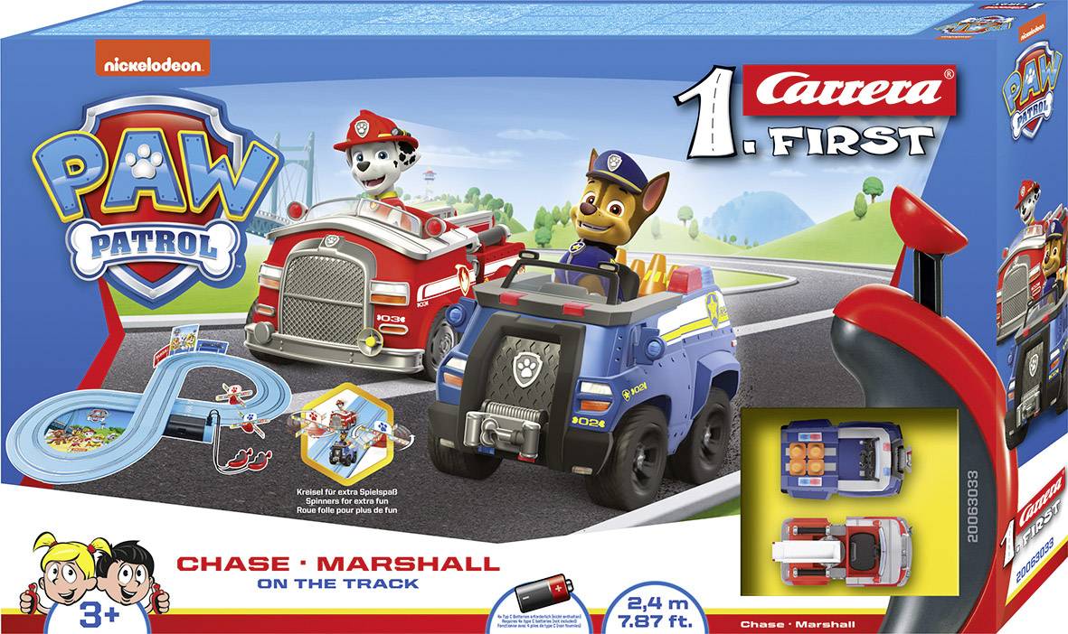 Carrera 20063033 First PAW PATROL - On the Track Start-Set