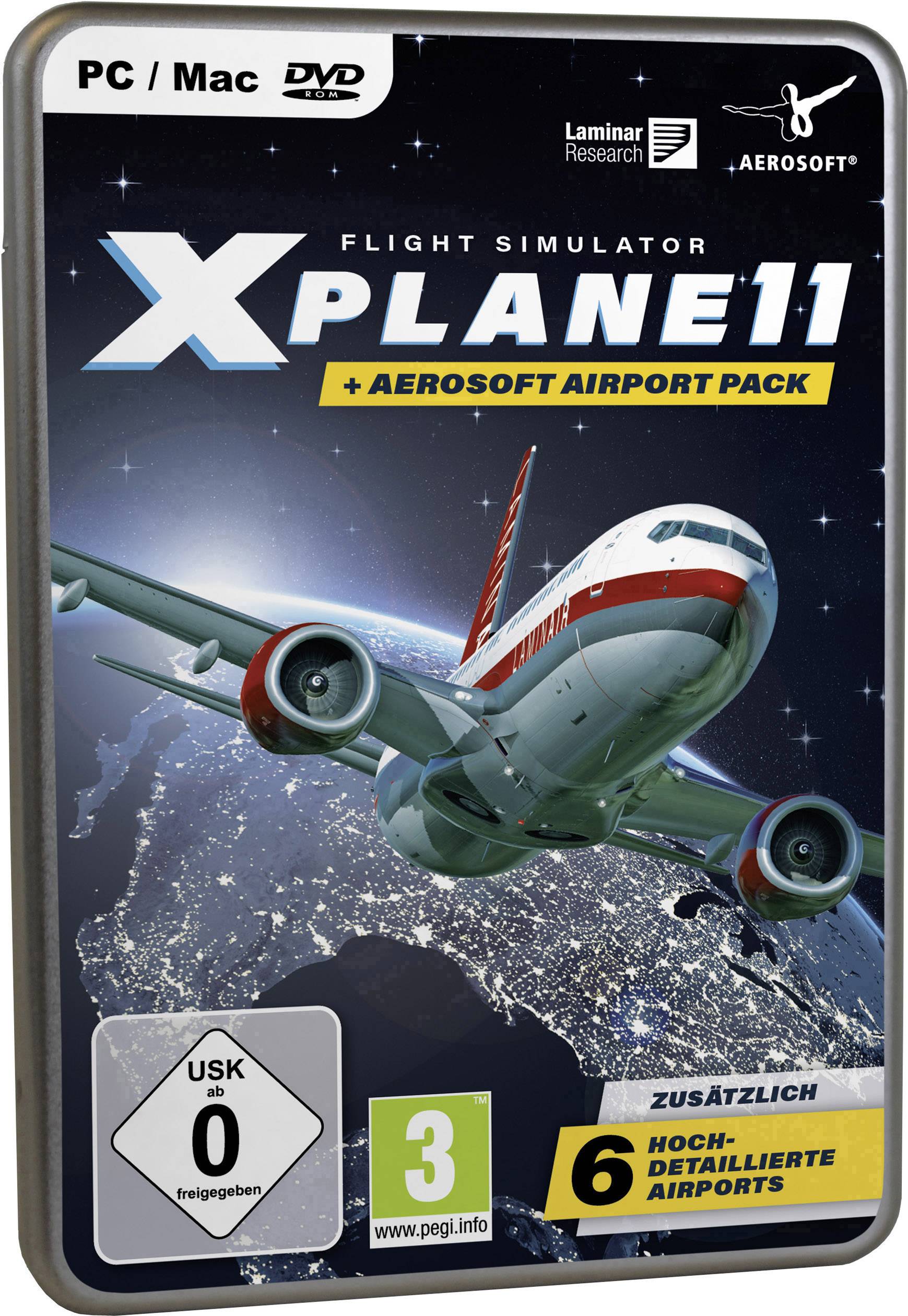 Aerosoft XPlane 11 + Airport Pack PC USK: 0