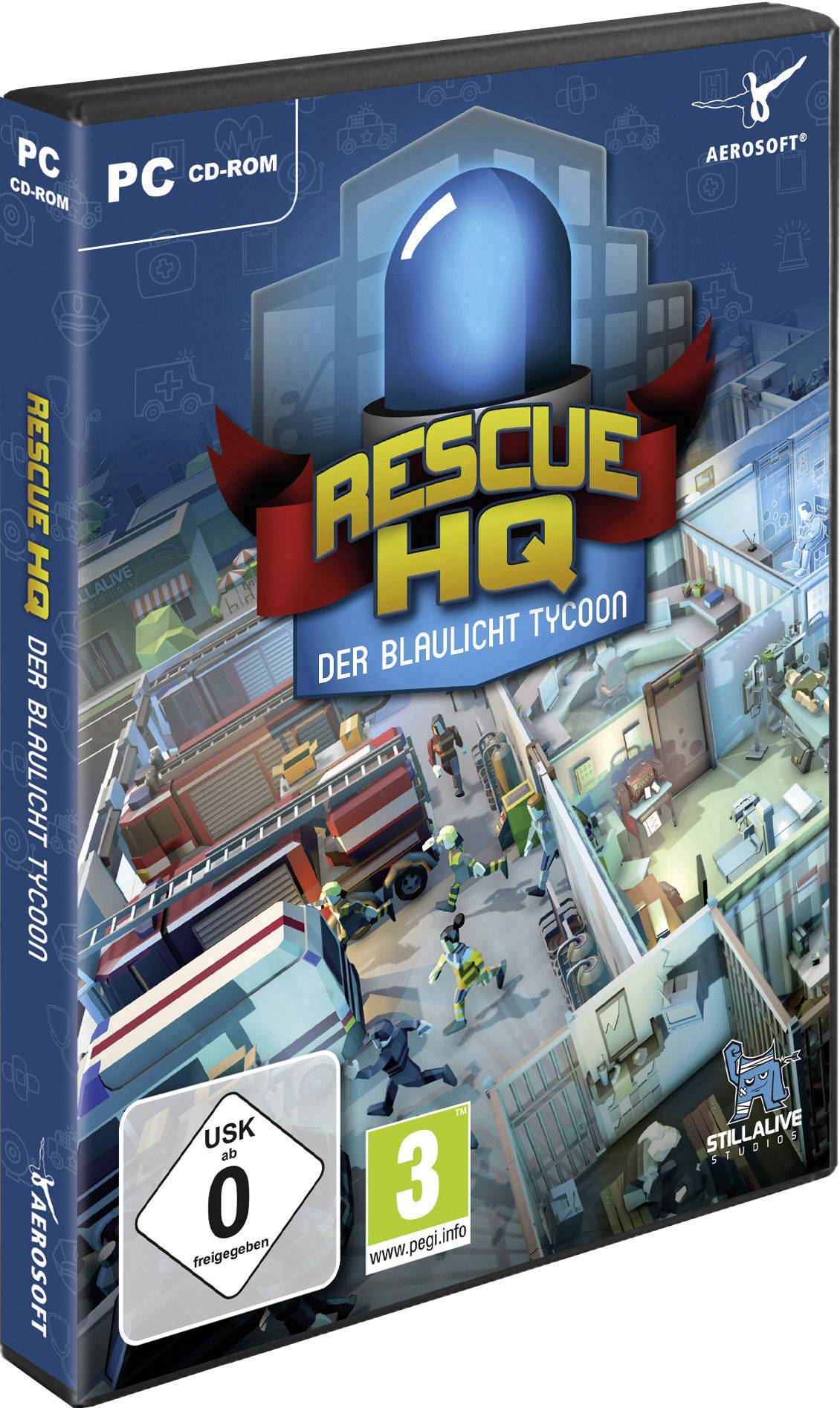 Rescue HQ - Der Blaulicht Tycoon PC USK: 0