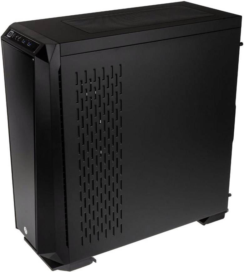 Raijintek Zofos Evo Silent Full Tower PC-Gehäuse, Gaming-Gehäuse Schwarz gedämmt, 3 vorinstallierte Lüfter, Integrierte