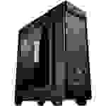 Raijintek ARCADIA II Midi-Tower PC-Gehäuse, Gaming-Gehäuse Schwarz 1 vorinstallierter Lüfter, Seitenfenster, Staubfilter