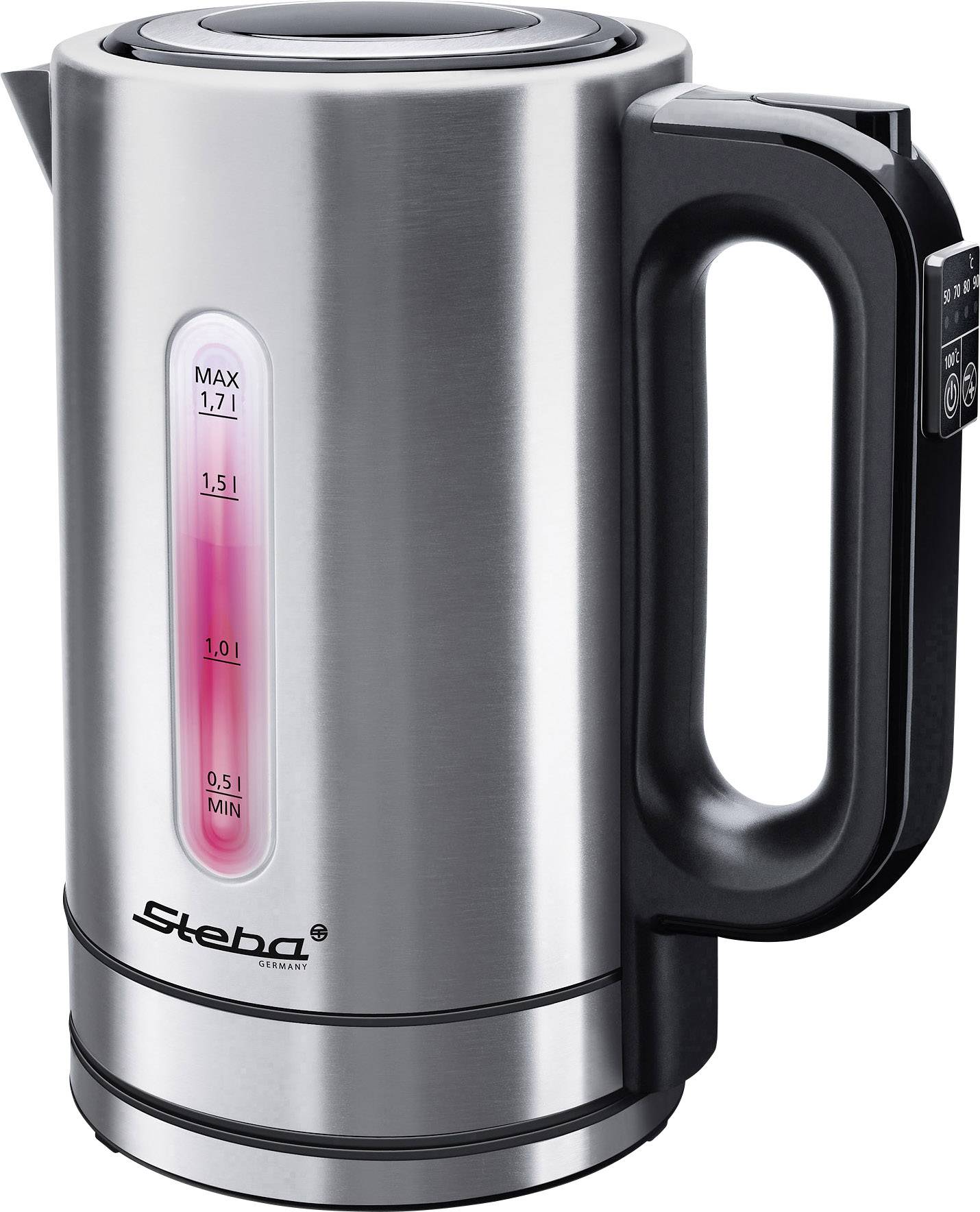 Steba WK 21 Wasserkocher Edelstahl Fassungsvermögen: 1.7 l