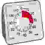 TFA Dostmann Timer VISUAL Minuteur blanc analogique