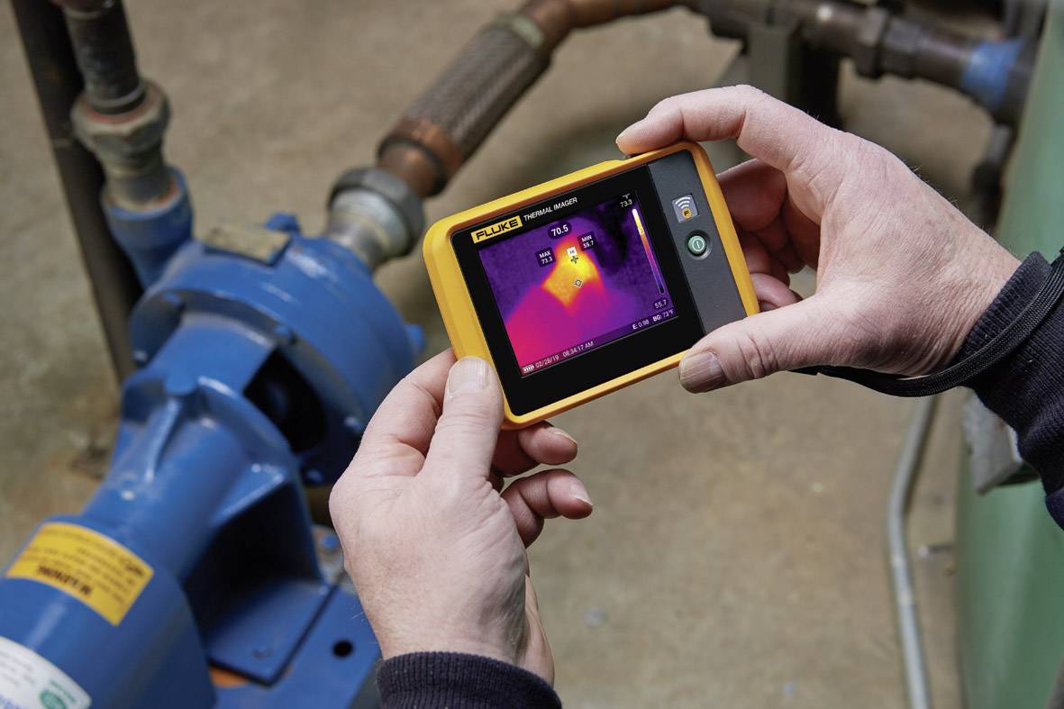 Fluke FLK-PTI120 9HZ Wärmebildkamera -20 bis 150°C 120 x 90 Pixel 9Hz Connect, WiFi