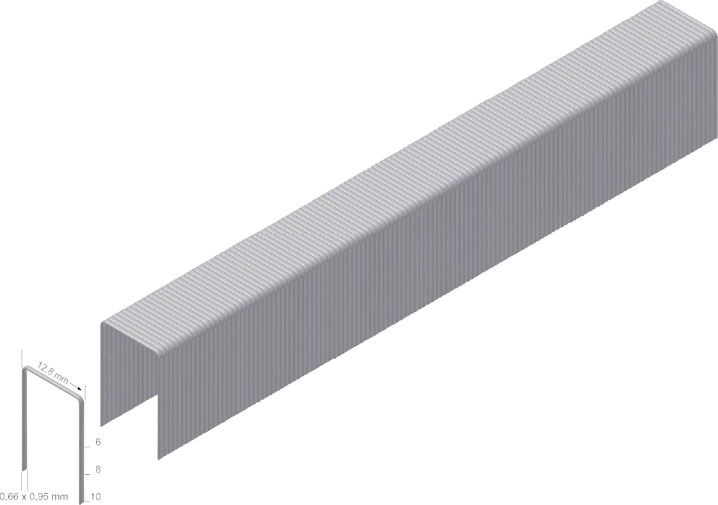 Prebena A08CNK Heftklammern Typ A 10000 St. Abmessungen (L x B) 8mm x 12.8mm