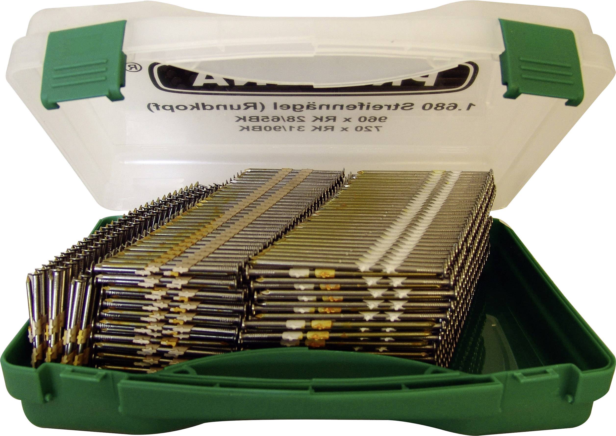 Prebena RK-Box Rundkopf-Streifennägel-Set 1680St.