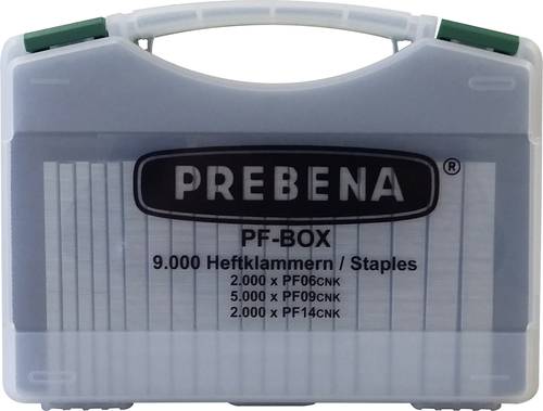 Prebena Heftklammern Type PF 9000 St. PF-Box
