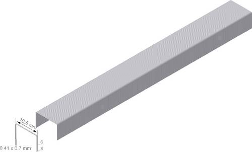 Prebena VZ06CNK Heftklammern Typ VZ 6700 St. Abmessungen (L x B) 6 mm x 10.5 mm