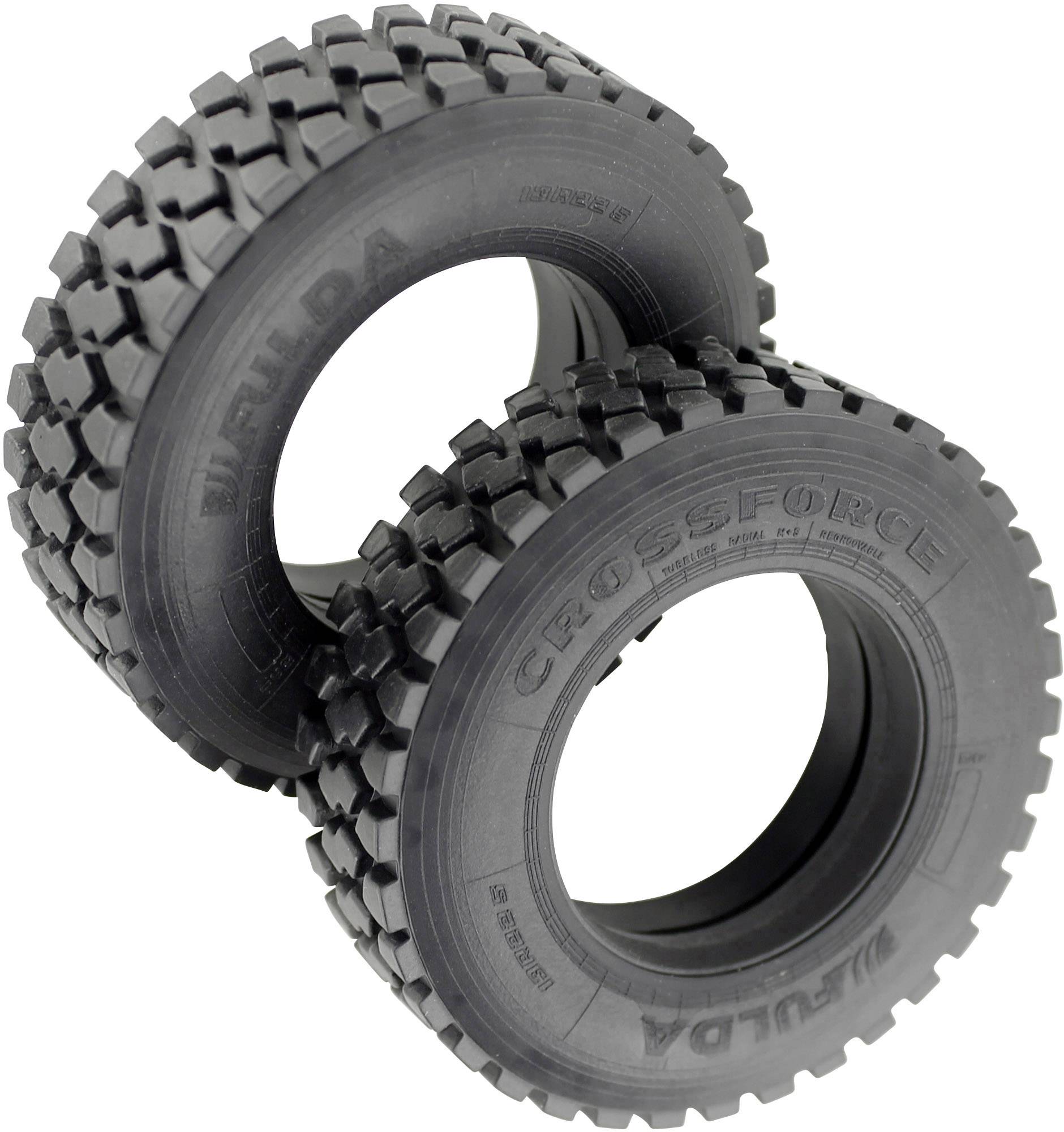 Veroma 1:16 LKW Reifen 20mm Gelände 2St.