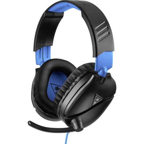 Turtle Beach Ear Force Recon 70P Gaming Over Ear Headset kabelgebunden  Stereo Schwarz, Blau Lautstärkeregelung versandkostenfrei | voelkner