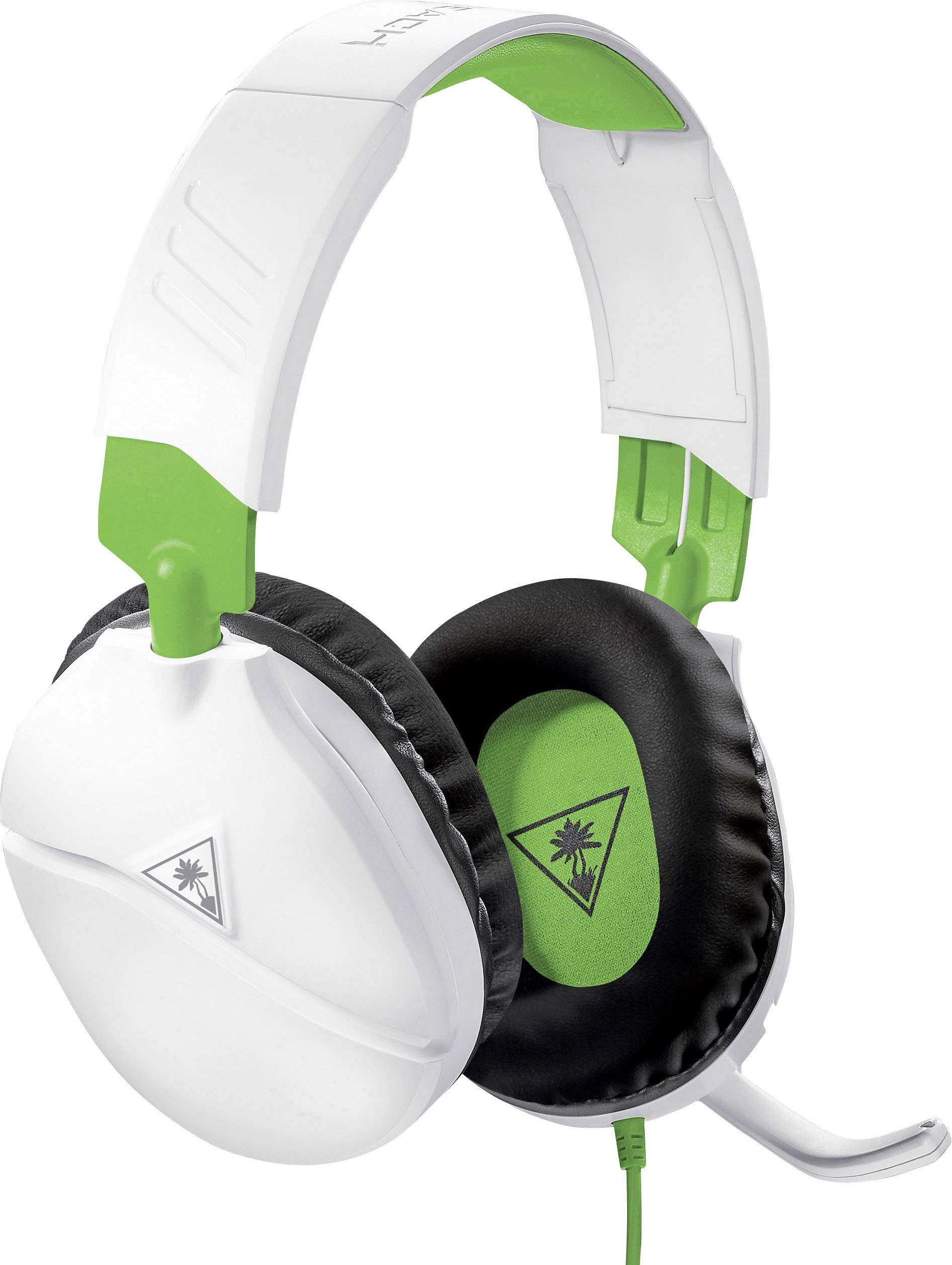 Turtle Beach EAR FORCE RECON 70X Over Ear Headset kabelgebunden Stereo Weiß, Grün, Schwarz Lautstärkeregelung, Mikrofon-Stummschaltung Gaming