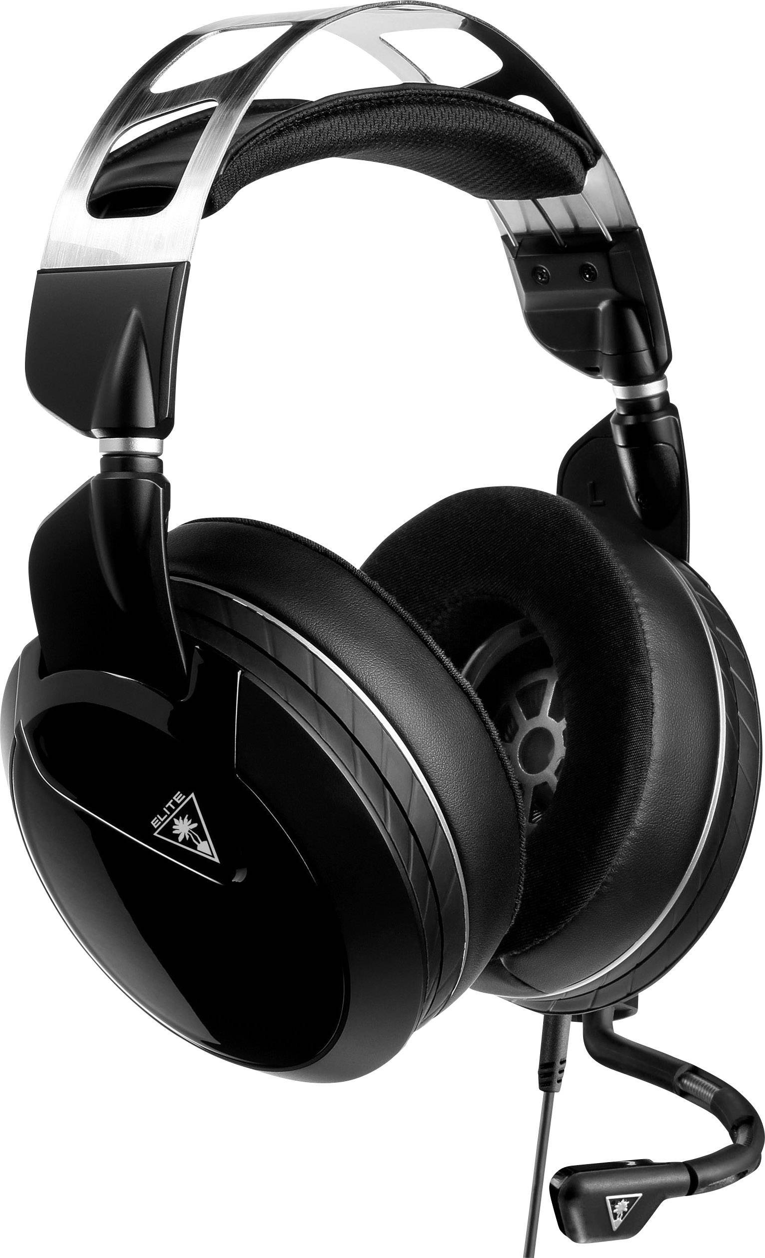 Turtle Beach Elite Pro2 Over Ear Headset Bluetooth®, kabelgebunden Stereo Weiß, Schwarz Noise Cancelling Lautstärkeregelung, Mikrofon-Stummschaltu