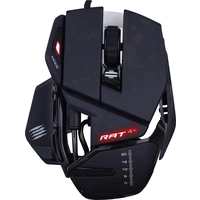 MadCatz R.A.T. 4+ Ergonomische Gaming-Maus USB Optisch Schwarz 9 Tasten 7200 dpi Beleuchtet, Ergonomisch, Handballenauflage MadCatz R.A.T. 4+ Ergonomische Gaming-Maus USB Optisch Schwarz 9 Tasten 7200 dpi Beleuchtet, Ergonomisch, Handballenauflage