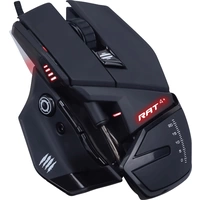 MadCatz R.A.T. 4+ Ergonomische Gaming-Maus USB Optisch Schwarz 9 Tasten 7200 dpi Beleuchtet, Ergonomisch, Handballenauflage MadCatz R.A.T. 4+ Ergonomische Gaming-Maus USB Optisch Schwarz 9 Tasten 7200 dpi Beleuchtet, Ergonomisch, Handballenauflage