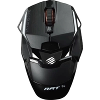 MadCatz R.A.T. 1+ Gaming-Maus USB Optisch Schwarz 3 Tasten 2000 dpi Beleuchtet, Ergonomisch MadCatz R.A.T. 1+ Gaming-Maus USB Optisch Schwarz 3 Tasten 2000 dpi Beleuchtet, Ergonomisch