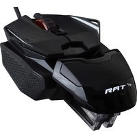 MadCatz R.A.T. 1+ Gaming-Maus USB Optisch Schwarz 3 Tasten 2000 dpi Beleuchtet, Ergonomisch MadCatz R.A.T. 1+ Gaming-Maus USB Optisch Schwarz 3 Tasten 2000 dpi Beleuchtet, Ergonomisch