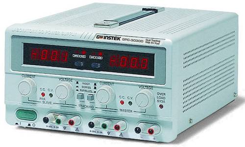 GPC-3030DQ Labornetzgerät, Festspannung 0 - 30V 0 - 3A 195W Anzahl Ausgänge 3 x