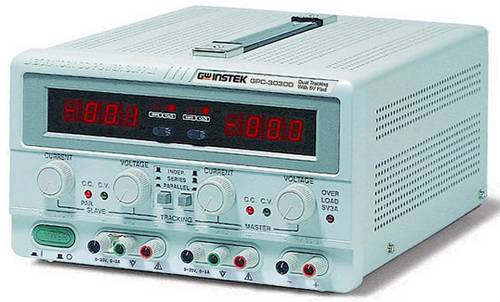 GPC-3030D Labornetzgerät, Festspannung 0 - 30V 0 - 3A 195W Anzahl Ausgänge 3 x