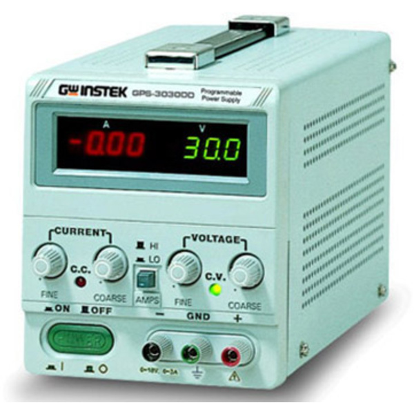 GW Instek GPS-3030 Labornetzgerät, einstellbar 0 - 30 V 0 - 3 A 90 W Anzahl Ausgänge 1 x