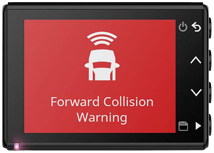 Garmin 66W Dashcam mit GPS Blickwinkel horizontal max.=180 ° Display, Auffahrwarner