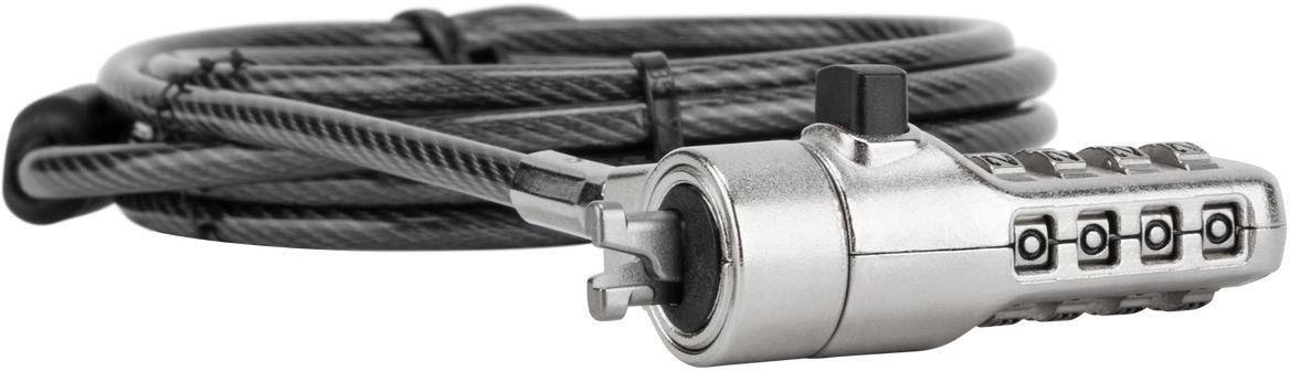 Targus Laptopschloss Zahlenschloss 2m Defcon 3-in-1 Fixed Combination L