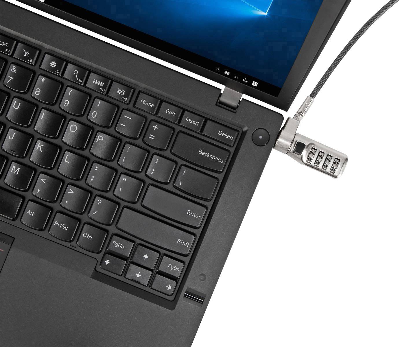 Targus Laptopschloss Zahlenschloss 2m Defcon 3-in-1 Fixed Combination L