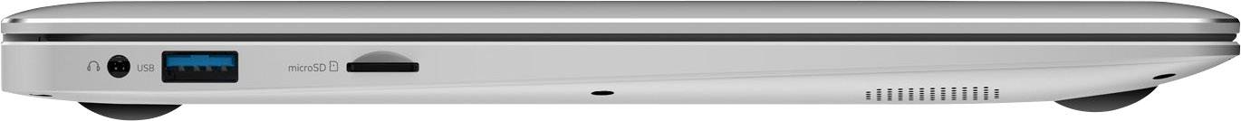 TrekStor® Notebook 33.8 cm (13.3 Zoll) Full HD Intel® Pentium® N3350 4 GB RAM 64 GB eMMC Deutsch, QWERTZ Intel HD Graphics 500 Silber 36823