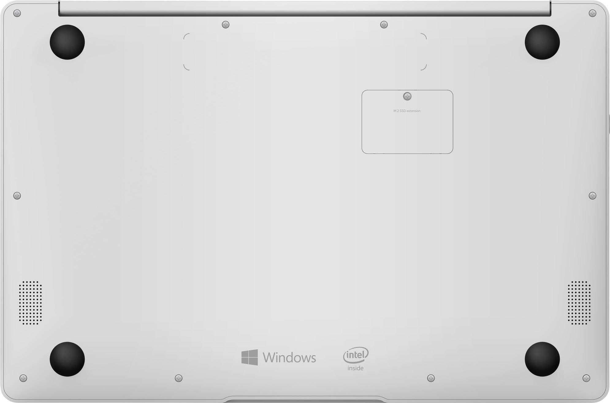 TrekStor® Notebook 33.8 cm (13.3 Zoll) Full HD Intel® Pentium® N3350 4 GB RAM 64 GB eMMC Deutsch, QWERTZ Intel HD Graphics 500 Silber 36823