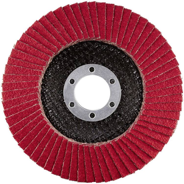 Rhodius 208745 JUMBO SPEED Fächerschleifscheibe Durchmesser 115mm Bohrungs-Ø 22.23mm Edelstahl