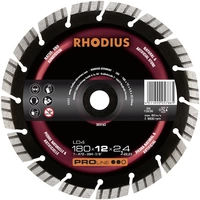 Rhodius 303164 LD4 Diamanttrennscheibe Durchmesser 230mm Bohrungs-Ø 22.23mm Naturstein 1St. Rhodius 303164 LD4 Diamanttrennscheibe Durchmesser 230mm Bohrungs-Ø 22.23mm Naturstein 1St.