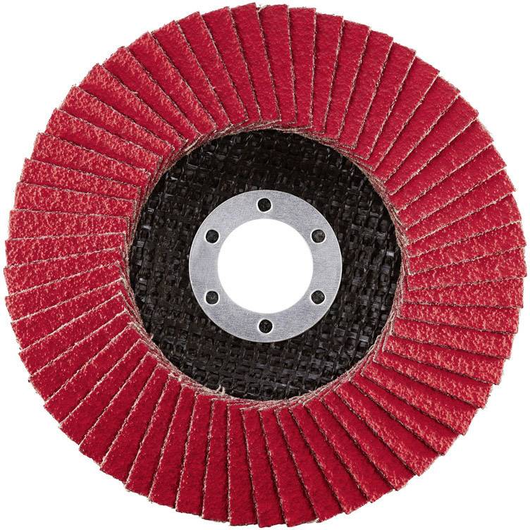 Rhodius 208747 JUMBO SPEED Fächerschleifscheibe Durchmesser 125mm Bohrungs-Ø 22.23mm Edelstahl