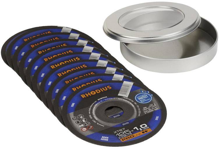 Rhodius XT67 210743 Trennscheibe gerade 125mm 10 St. Stahl