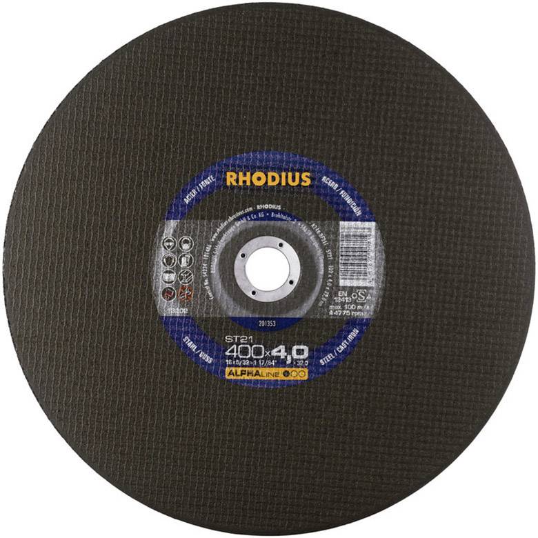 Rhodius ST21 201353 Trennscheibe gerade 400mm 1 St. Stahl