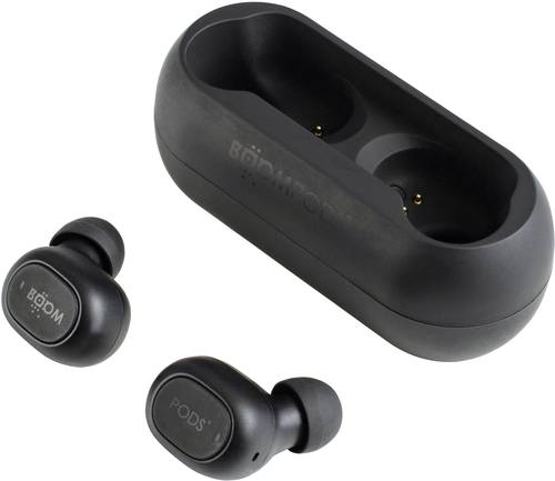 Boompods Boombuds GO True Wireless, Bluetooth® In Ear Kopfhörer In Ear Headset, Schweißresistent