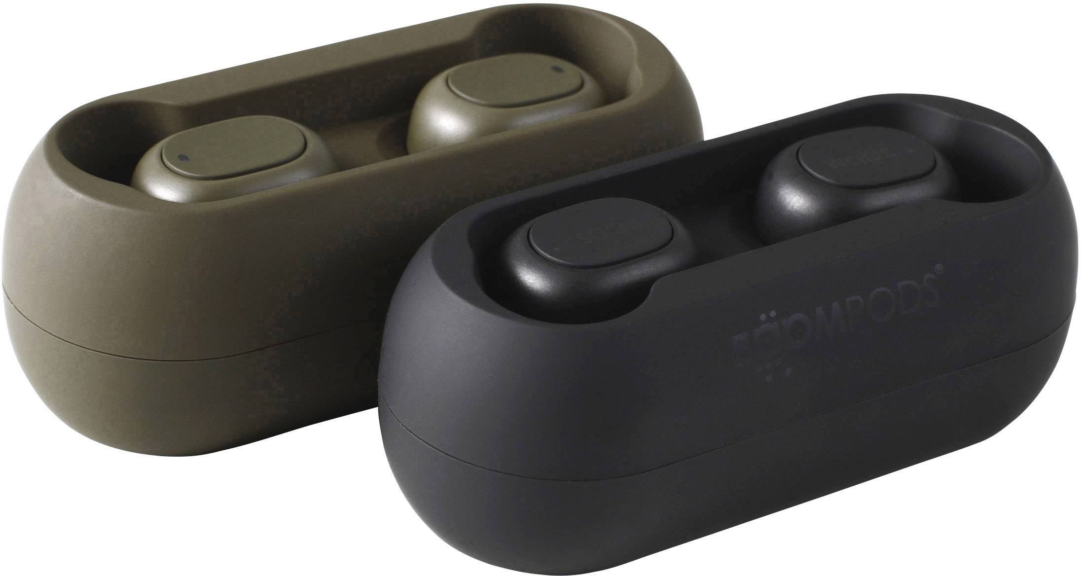 Boompods Boombuds GO In Ear Kopfhörer Bluetooth® Schwarz Headset, Schweißresistent